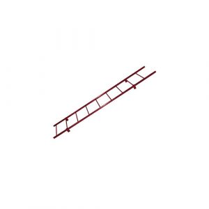 Лестница кровельная стеновая МП дл. 1860 мм без кронштейнов (RAL)_1шт и метизы (8017)